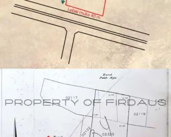 Tanah 4819m di Jalan Baru Sholeh Iskandar Kedung Badak Bogor FJT010