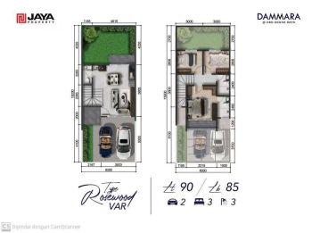 DAMMARA GRAHA RAYA RUMAH 2 M NEMPEL ALAM SUTERA