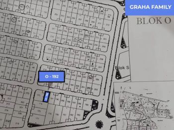 Dijual Tanah Graha Family Blok O Ciamik Langka