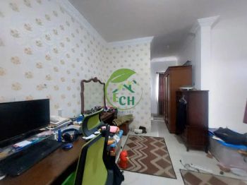 T795.Rumah Semi Furnish Depan Taman Dlm Komplek Di Buaran Duren Sawit