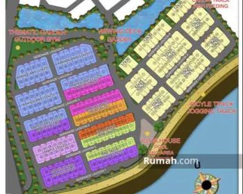 Dijual Kavling Serenade Lagoon Uk 8x25 Posisi Hoek