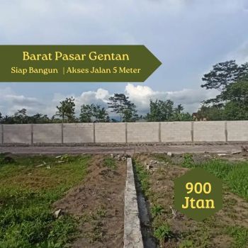 Siap Transaksi Notaris, Tanah SHM Kawasan Perum Premium Gentan Jogja