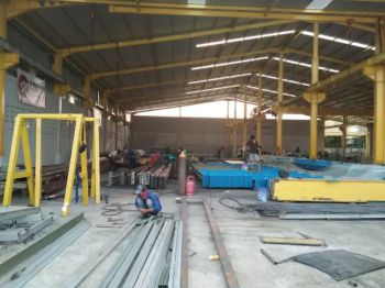 Workshop Gudang Rajeg Tangerang bisa kontainer