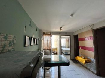 Di sewakan apartemen Palm Mansion 2 Kamar Tidur Semi Furnished