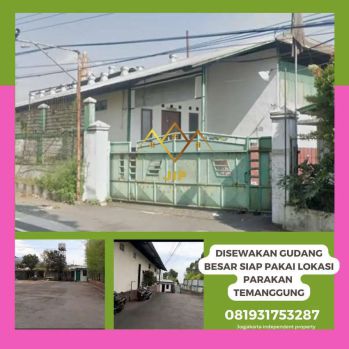 Disewakan gudang besar lokasi parakan temanggung
