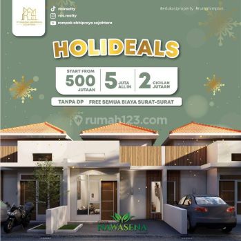 RUMAH MEWAH MURAH DP 0% 5 JT ALL IN SAWANGAN DEPOK
