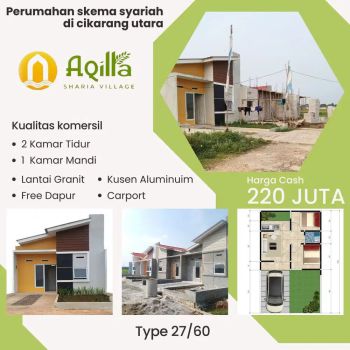 Rumah Murah Cikarang Jababeka Bekasi Dekat Stasiun Cikarang