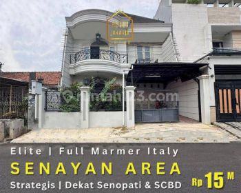 Rumah Elite Full Marmer Italy Dekat Senopati Scbd