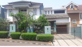 Rumah 2 lantai, SHM, asri, tenang, semi furnished, di Puri Cinere