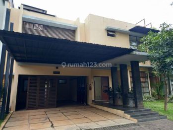 House With Pool Semi Furnished For Rent At Bsd City