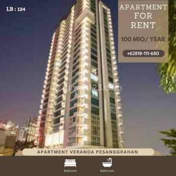Disewa Apartment Veranda Pesanggrahan 2br