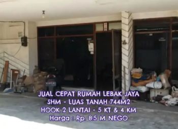 Dijual Rumah Lebak Jaya - Surabaya