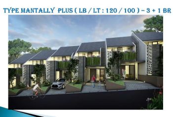 Rumah Baru Dan Modern Di Avizesa Residence 5 Menit Ke Mrt Lebak Bulus
