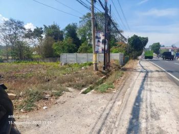 Tanah tepi jalan lintas rajabasa hajimena