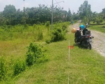 Jual tanah zona kuning dungjeruk Karanganyar lt 1H hrg 350rb/m nego