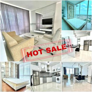 MURAH, Apartement Via 2 BR Furnish dkt Vue Voila Ciputra World