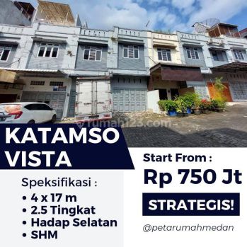 Jual cepat komplek katamso vista dekat sekolah wr supratman 2 medan jalan pasar