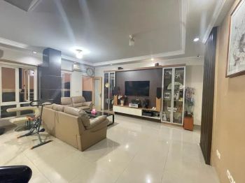 sewa rumah mediterania PIK uk 8x20m furnished
