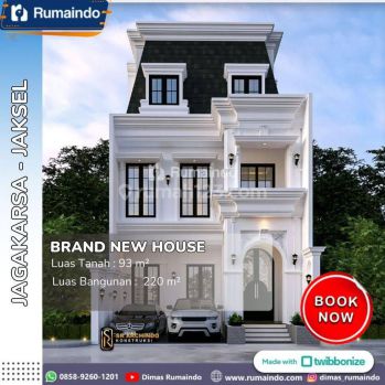 Dijual Rumah Cluster American Classic di Jagakarsa Jakarta