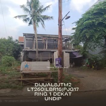 tanah ciamik dan strategis tembalang, ring1 dekat undip