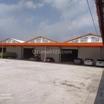 Disewakan Gudang Zona Kuning Dekat Exit Tol Colomadu Luas 4500m2