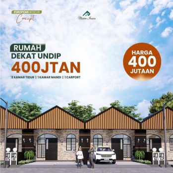Rumah murah cluster SHM dekat kampus Undip Tembalang