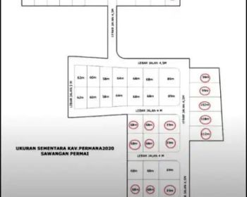 Tanah kavling Permana mulai 50 s/d 100 meter SHM