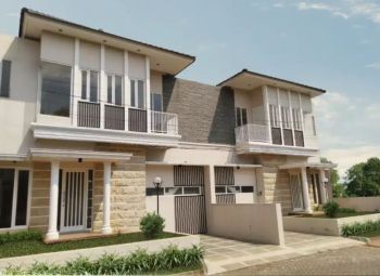 Rumah 2 Lantai Modern Minimalis Area Perumahan Akordion Suhat