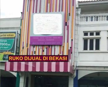 Ruko Dijual Murah di Bekasi