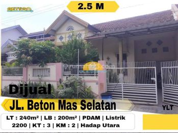 Dijual Rumah Siap Huni di Beton Mas Selatan, Tanah Mas