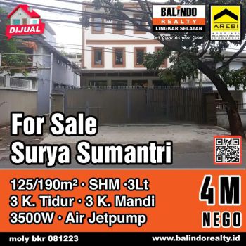 Bangunan Komersil Suryasumantri Dekat Exit Tol Pasteur