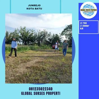 TANAH SUBUR HARGA ISTIMEWA DI JUNREJO KOTA BATU.