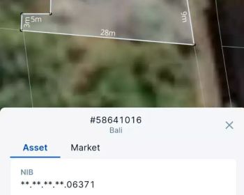 Ocean View Land Tiara Nusa Goa Gong Jimbaran Bali