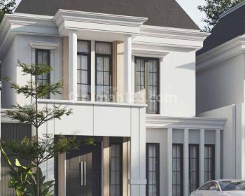 Rumah American Clasiic Bagus 2 Lantai di Cluster Depan