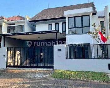 Rumah new minimalis mewah 2 lantai dian istana selangkah graha family pakuwon