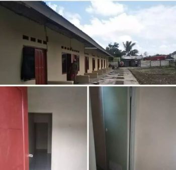 Dijual rumah kontrakan tanah luas 826m2 di Sukamulya Sukatani Bekasi