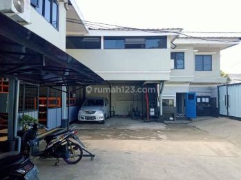 Wilson Dijual eks pabrik + gudang pinggir jalan akses utama kav dpr cipondoh
