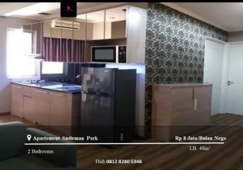 Disewakan Apartement Sudirman Park Low Floor 2BR Full Furnished