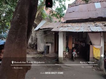 Dijual Rumah dan Tanah daerah Mojokerto Jawa Timur