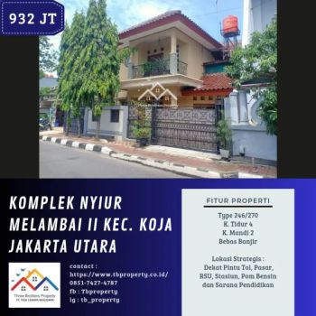PROPERTY (CESSIE) - KOMPLEK NYIUR MELAMBAI II KEC. KOJA JAKARTA UTARA
