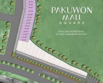 Sewa Kavling Komersial Pakuwon Square, Pakuwon Indah