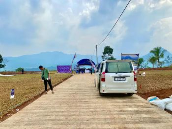 TANAH SHM VIEW PEGUNUNGAN MURAH SIAP BANGUN VILLA