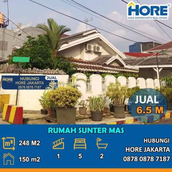 Rumah Luas di Sunter Jakarta Utara