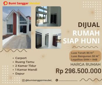 Rumah moderen di Bandung barat