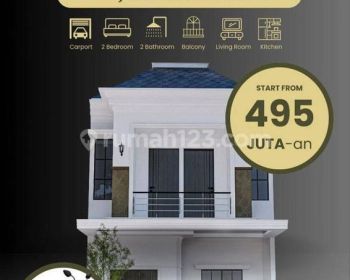 Rumah Strategis Harga Minimalis Dekat Stikes Rajawali 400 Jutaan