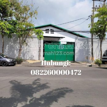 Gudang di jl.Tanjungsari Tandes Surabaya strategis di nol jalan raya