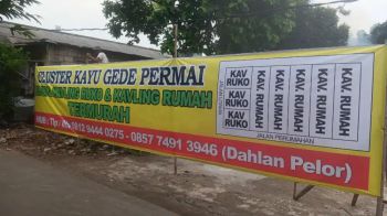 Di jual rumah dan kav tanah dekat bintaro regensy