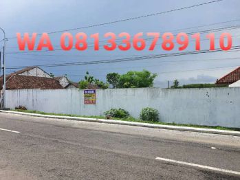 Jual Gudang Pabrik tanah kering sudah urug dan pondasi siap bangun.