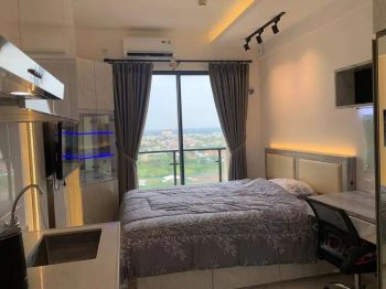 Sewa Unit Siap Huni Sky House BSD+ Tipe Studio Elegante Full Furnished