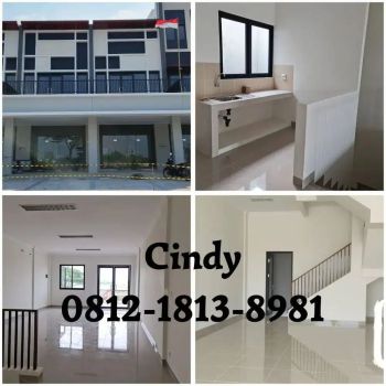 Dijual Ruko Melody Laris Type5x20 hadap danau ramai di Gading Serpong